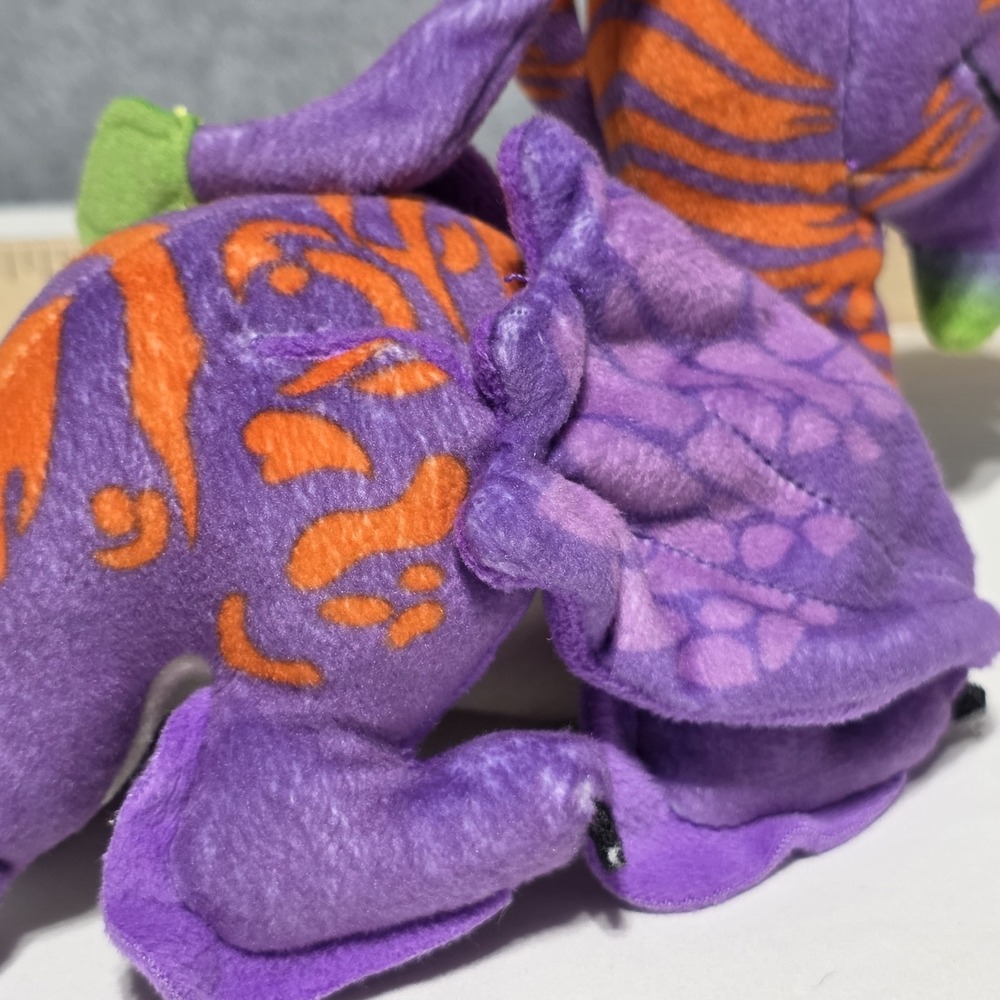 Disney Parks Pandora World of Avatar Purple Orange Banshee Shoulder Plush 10" - Picture 9 of 10
